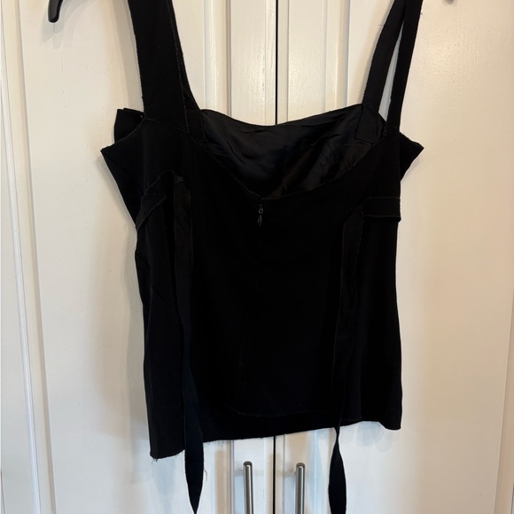 PRADA BLACK ROUGH EDGE TOP
SZ 42 - Picture 5 of 9